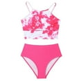 thumbnail image 1 of GYRATEDREAM Girls Swimsuits 3 Piece Bikinis Sets Tie-Dye Print Beach Swimwear Bikini Bathing Swimsuits for 13-16 Years, 1 of 1