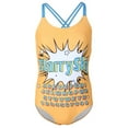 thumbnail image 1 of GYRATEDREAM Girls Swimsuits Sport Athletic One Piece Swimsuit Bathing Suits Multicolor Summer Beach Swimwear for 7-14 Years Old, 1 of 5