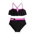 thumbnail image 1 of GYRATEDREAM Girls Swimsuits Two Piece swimsuit Tankini Set 2 Piece Bathing Suits Rashguard Set for 5-6 Years, 1 of 4