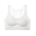 thumbnail image 1 of GYRATEDREAM Girls' Training Bras Seamless Bra Strappy Sports Bra Scoop Neck Yoga Bra for Teens Comfort Dance Crop Top for, 1 of 6