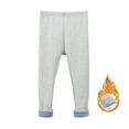 thumbnail image 1 of GYRATEDREAM Girls Winter Leggings Fleece Lined Toddler Kids Basic Full Length Pants 2-11T, 1 of 11