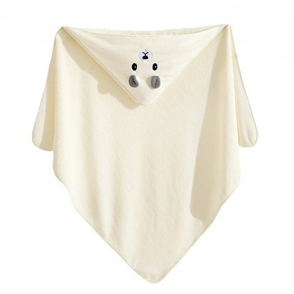 GYRATEDREAM Hooded Baby Towels, Soft and Hypoallergenic Baby Bath Towels with Hood for Toddler Infant Newborn, Large and Absorbent Toddler Towels for Baby Boy Girl(32"*32")