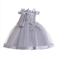 thumbnail image 1 of GYRATEDREAM Kid Todder Baby Girls Pageant Lace Embroidery Dresses Formal Dress 4-13 Years, 1 of 4