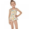 thumbnail image 1 of GYRATEDREAM Kids Bathing Suit Swimwear Two-Piece Bathing Suit Printed Swimsuit Spaghetti Strap Bikin Bathing Suit Kids Bathing Suit, Size 4-5 Years, 1 of 5