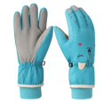 thumbnail image 1 of GYRATEDREAM Kids Children Ski Gloves Winter Snow Gloves Waterproof Winter Warm Gloves for Snowboarding, Sledding for 6-12 Years, 1 of 3