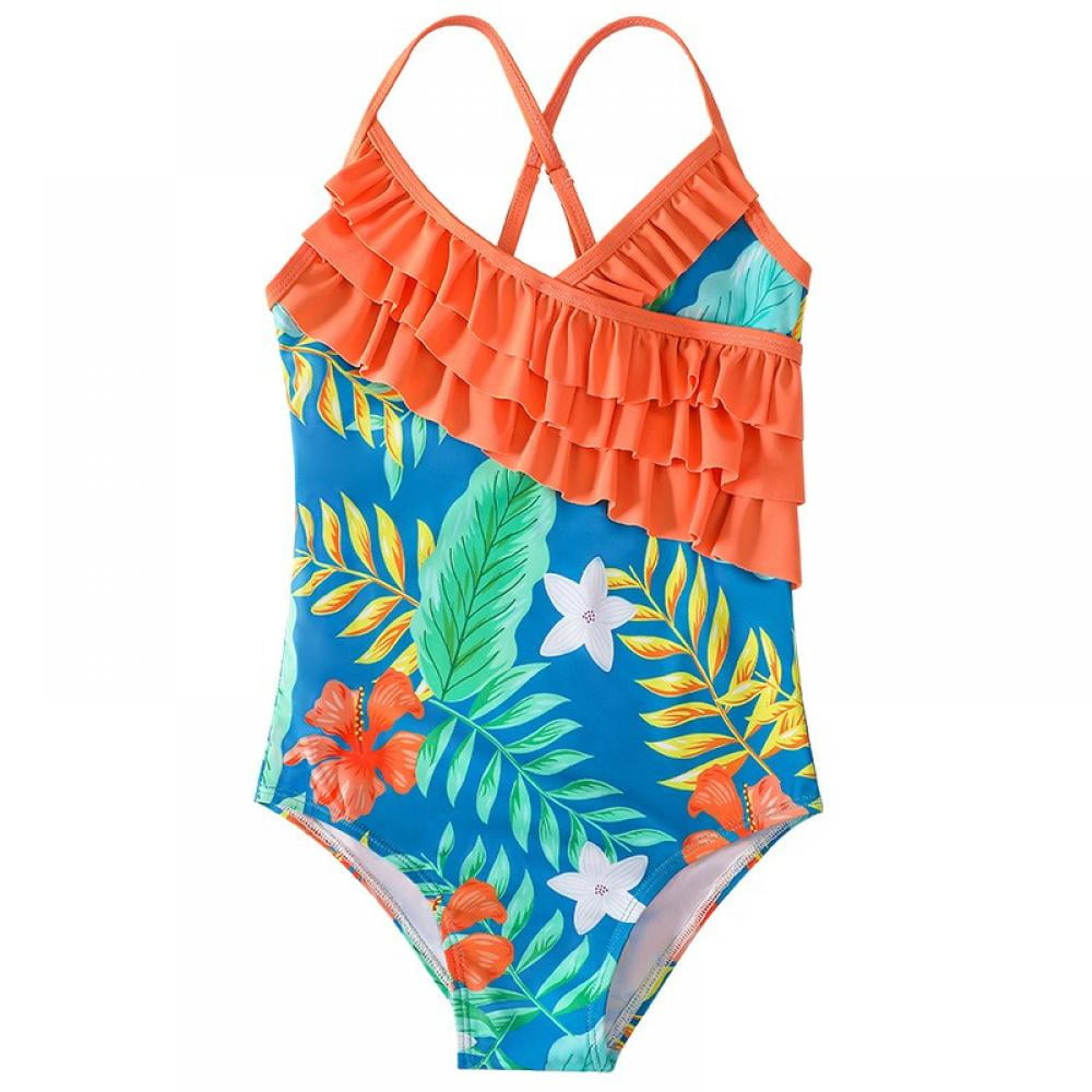 GYRATEDREAM Kids Girl Bikini Swimwear One Piece Swimsuits Beach Bathing