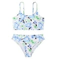 thumbnail image 1 of GYRATEDREAM Kids Girls Bikini Swimsuit Outfits Child Two Piece Swimwear Bathing Suit 8-12 Years, 1 of 7