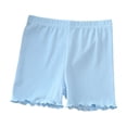 thumbnail image 1 of GYRATEDREAM Kids Girls Safety Shorts Under Dresses Slip Underwear Yoga Shorts Stretch Safety Leggings Undershorts for 11-12Y Blue, 1 of 7