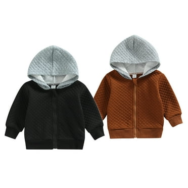 EULLA Boys Hoodie Zip Up Kids Jumper Cotton Tops Dinosaur Long