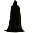 thumbnail image 1 of GYRATEDREAM Kids Velvet Cloak Cape with Hooded for Halloween Christmas Cosplay Costumes 0-15 Years, 1 of 3