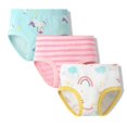 thumbnail image 1 of GYRATEDREAM Little Girls' Soft Cotton Underwear Toddler Undies Kids Breathable Comfort Panty Briefs, 1 of 8