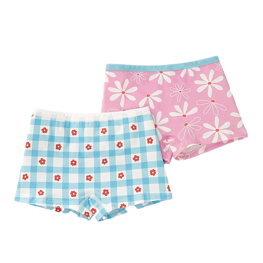 GYRATEDREAM Little Girls Underwear Toddler Panties Cotton Boyshort Soft