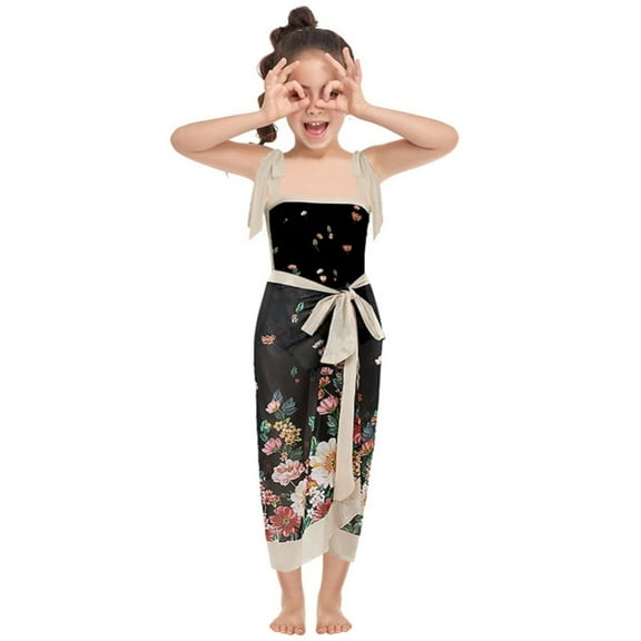 GYRATEDREAM Mommy and Me Swimsuits Two Pieces Bikini Set Family Matching Tankini Sets Women Swimwear Girls Bathing Suits for 11-12 Years