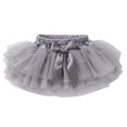 thumbnail image 1 of GYRATEDREAM Newborn Infant Girls Soft Fluffy Mesh Tutu Skirt with Diaper Cover Toddler Baby Soft Layered Tulle Dress Mini Skirt for 0 Month-2 Years, 1 of 6