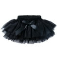 thumbnail image 1 of GYRATEDREAM Newborn Infant Girls Soft Fluffy Mesh Tutu Skirt with Diaper Cover Toddler Baby Soft Layered Tulle Dress Mini Skirt for 0 Month-2 Years, 1 of 1