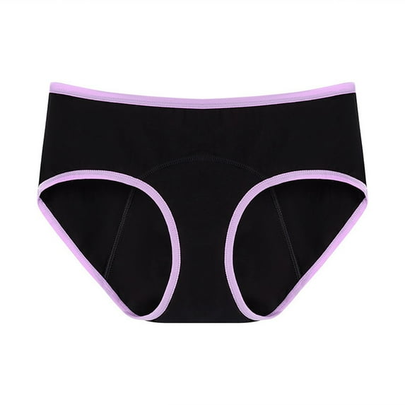 GYRATEDREAM Teen Girls Period Underwear Women Cotton Briefs Soft Underwear For Teens 14-15 Years