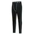 thumbnail image 1 of GYRATEDREAM Toddler Baby Athletic Leggings Boys Girls Elastic Waist Dance Running Yoga Leggings Pants Kids Active Compression Tights for 4-12 Years, 1 of 1