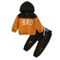 thumbnail image 1 of GYRATEDREAM Toddler Baby Boy Outfits Hoodie Sweatshirts Casual Pants Clothes Set Fall Winter 6 9 12 18 24 Months, 1 of 8