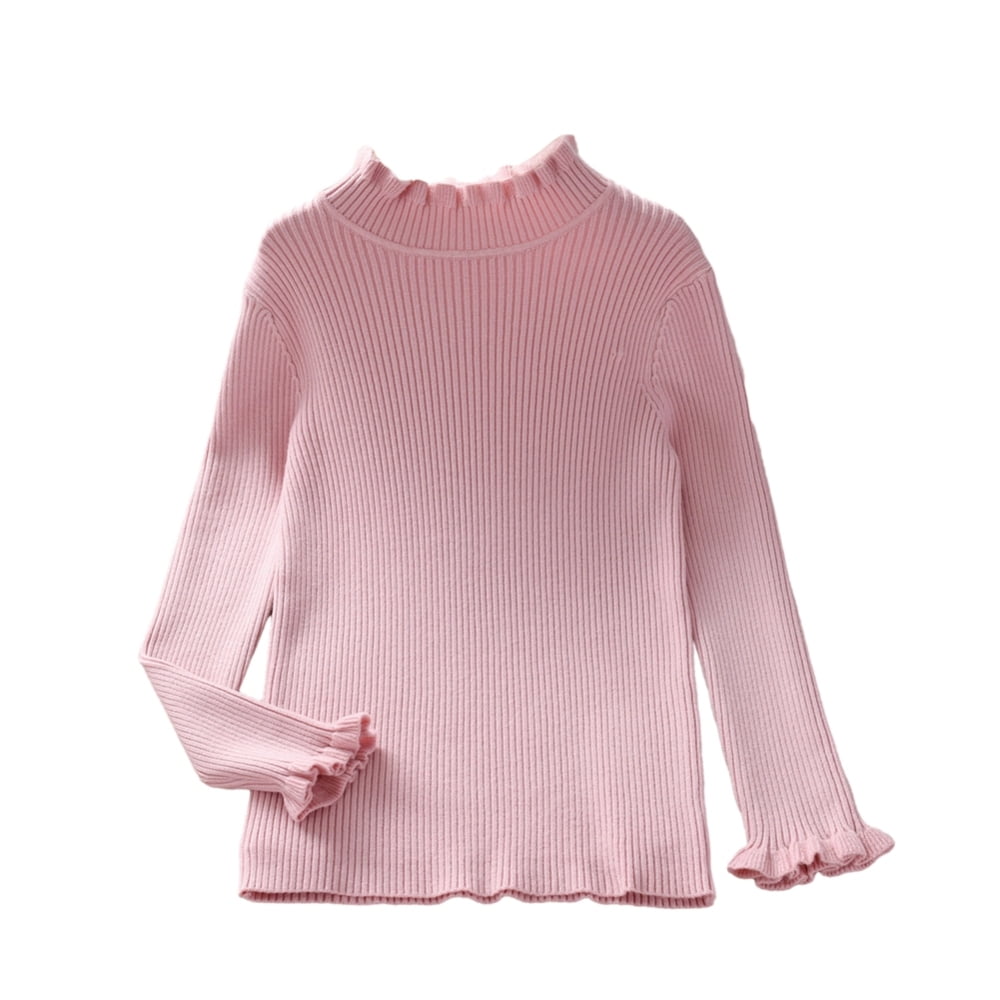GYRATEDREAM Toddler Baby Boys Girls Knit Sweaters Cable Ruffle