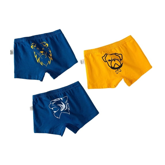 GYRATEDREAM Toddler Underwear Soft Cotton Kids Underwear Breathable Boxer Briefs for Pupil Kindergarten Kids