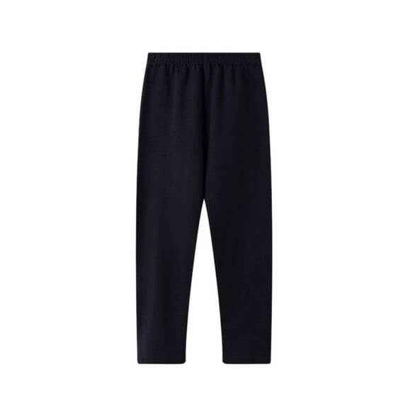 GYRATEDREAM Toddler Baby Girls Cotton Leggings Kids Soft Breathable Solid Color High Waist Stretch Snug Fitting Leggings Trousers for 2-11 Years