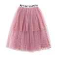 thumbnail image 1 of GYRATEDREAM Toddler Baby Girls Tutu Tulle Layered Ruffle Skirt Kids Polka Dots A Line Knee Length Birthday Party Princess Cake Skirt Pink for 3-14 Years, 1 of 8