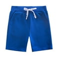 thumbnail image 1 of GYRATEDREAM Toddler Baby Kids Solid Cotton Sport Jogger Shorts Pants Boys Girls Summer Casual Elastic Waist Pants 6 Months-8 Years, 1 of 6