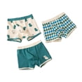 thumbnail image 1 of GYRATEDREAM Toddler Boys Boxer Brief Underwear Kids Cotton Underwear Boys Undies Set, 1 of 9