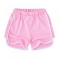 thumbnail image 1 of GYRATEDREAM Toddler Boys Girls Active Running Shorts Kids Cotton Beach Sports Casual Short Swim Yoga Pants 2-11Y, 1 of 4