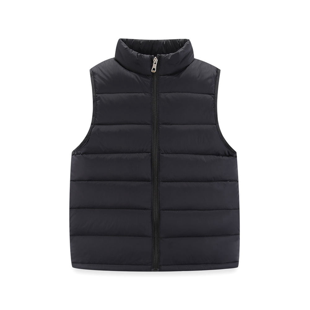 GYRATEDREAM Toddler Boys Girls Light Weight Down Vest, Baby Solid