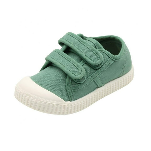 GYRATEDREAM Toddler Boys & Girls Shoes Kids Canvas Sneakers with Dual Hook and Loops