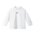 thumbnail image 1 of GYRATEDREAM Toddler Boys Girls Turtleneck Thermal Shirt Top Kids Long Sleeve Warm Elastic Base Layer Casual Undershirts Children Fall Winter Clothes White for 2-13 Years, 1 of 7