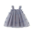 thumbnail image 1 of GYRATEDREAM Toddler Girl Layered Tulle Tutu Dress Summer Dress Strap Butterfly Dress Sleeveless Backless Princess Birthday Formal Wedding Party Dresses, 1 of 6