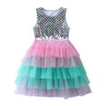thumbnail image 1 of GYRATEDREAM Toddler Girls Dresses Sleeveless Layered Tutu Dresses Kids Little Girl Casual Dresses Birthday Party Dresses, 1 of 8