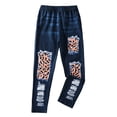 thumbnail image 1 of GYRATEDREAM Toddler Girls Jeans Pants Kids High Waisted Casual Loose Fit Embroidered Denim Pant Big Girls Baggy Wide Leg Jeans for 7-8Y Blue, 1 of 6