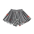 thumbnail image 1 of GYRATEDREAM Toddler Girls' Skorts Floral Tie Dye Pleated Skirt-Like Shorts Wide-Leg Flowy Skorts Kids Summer Clothes Kids Scooter Skirts for 110CM, 1 of 5