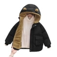 thumbnail image 1 of GYRATEDREAM Toddler Kids Winter Warm Jacket Down Puffer Coat Thick Hooded Outwear 2-7T, 1 of 5