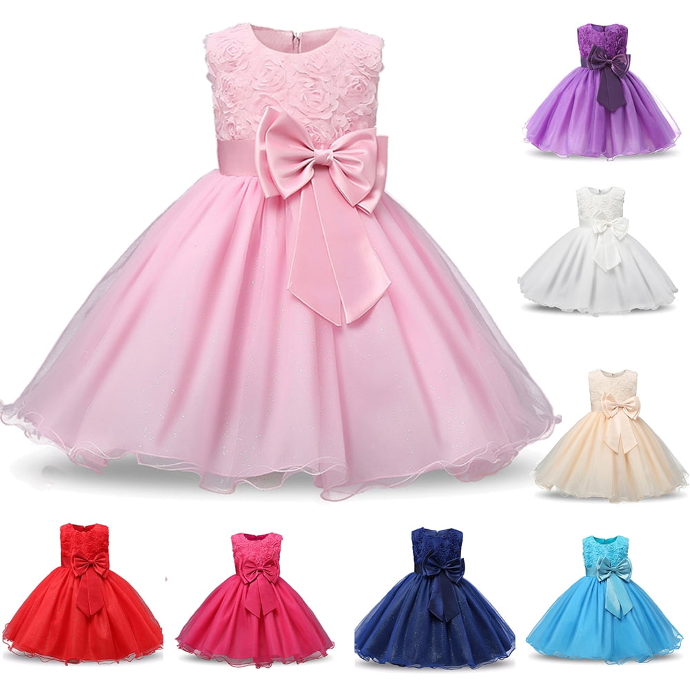 GYRATEDREAM Toddler Little Big Girls Sequins Lace Tulle Princess Dress