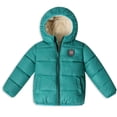 thumbnail image 1 of GYRATEDREAM Toddler Little Boy Girl Winter Thicken Puffer Hooded Jacket Down Coat,2-3T, 1 of 12