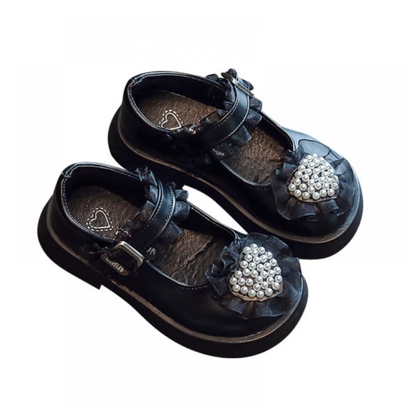 GYRATEDREAM Toddler Little Girls Mary Jane Ballet Flats Dress Shoes 2-9 Years