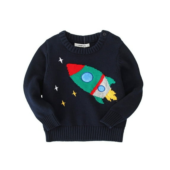GYRATEDREAM Toddler Ugly Christmas Sweater Kids Boys Girls Crewneck Long Sleeve Pullover Xmas Holiday Sweatshirt 18M-7T