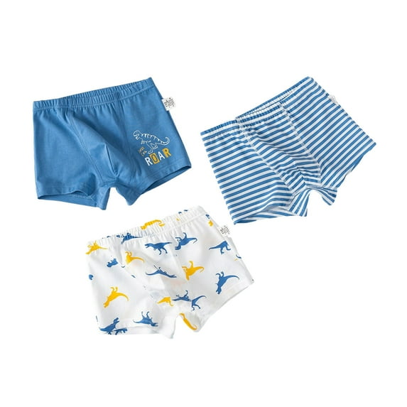 GYRATEDREAM Toddler Underwear Soft Cotton Kids Underwear Breathable Boxer Briefs for Pupil Kindergarten Kids