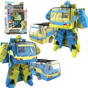 GYRATEDREAM Toys for 3 4 5 6 7 Year Old Boys - Bus Transform Robot Kids Toys, Building Toddler Toys for Kids Ages 4-8, Trucks Gifts for Boys Girls