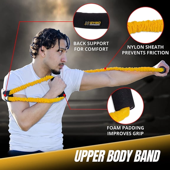 GYRO FITNESS Shadow Boxer Pro Boxing Resistance Bands Set
