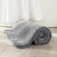 GYTF Bathroom Rugs,16''x24'',Gray, Non Slip Small Bathroom Rug Bath