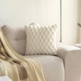 thumbnail image 1 of GYTY 1pc Home Decorative Throw Pillow Cover - Soft Plush Cream Farmhouse Cushion Cover - 18in*18in, 12in*20in - Cozy Modern Home Decorations Pillowcase For Sofa Couch Bed Room Decor -, 1 of 1