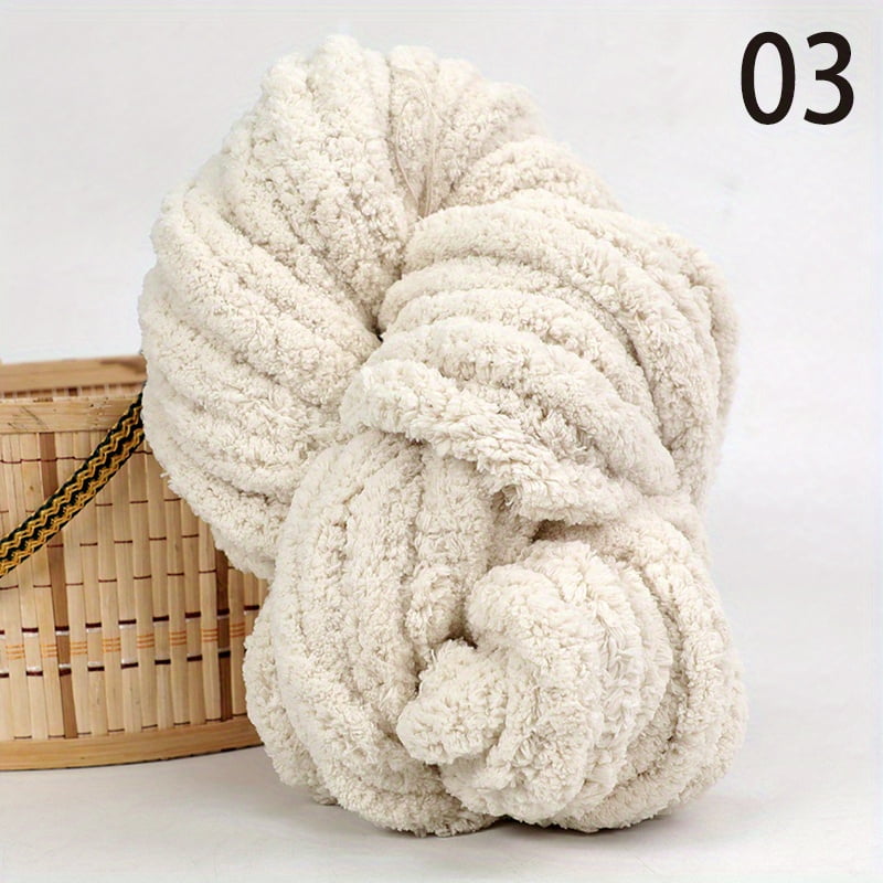 GYTY 1pc Super Thick Chenille Yarn Large Size Yarn Soft Arm Knitted Crochet Giant Knitted Blanket Yarn DIY Home Decor 250g