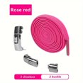 thumbnail image 1 of GYTY 3Pairs Elastic No-Tie Shoelaces, Lazy Metal Lock Laces For Women & Men, 1 of 1