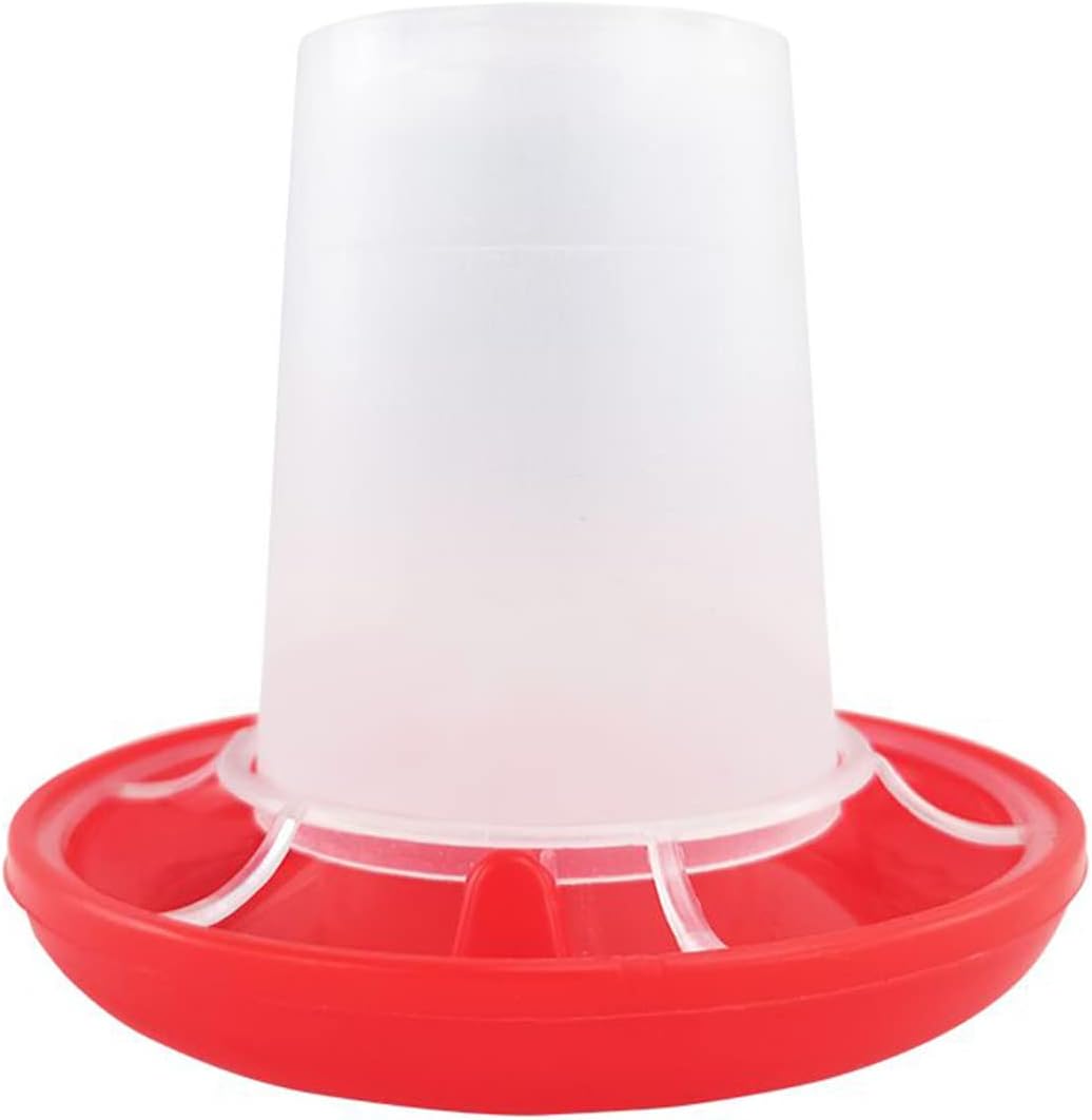 GYTY Baby Chick Feeder Waterer 0.35Lbs Chicken Feeder 5.4 Ounce Chicken ...