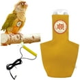 thumbnail image 1 of GYTY Bird Diapers Leash Set Washable Reusable Handmade Flight Suit Waterproof Inner Layer - Protective Parrot Nappy Clothes Parakeets Macaws Budgies Canaries (Black1,Sun Conure), 1 of 7
